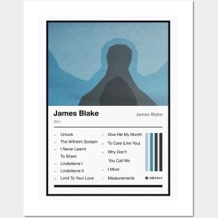 James Blake Tracklist Posters and Art